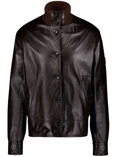 gucci reversible leather jacket